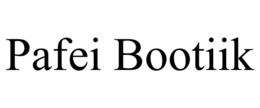 PAFEI BOOTIIK trademark