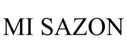 MI SAZON trademark