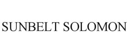 SUNBELT SOLOMON trademark