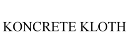 KONCRETE KLOTH trademark