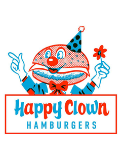 HAPPY CLOWN HAMBURGERS trademark