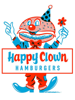 HAPPY CLOWN HAMBURGERS trademark