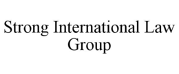 STRONG INTERNATIONAL LAW GROUP trademark