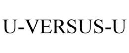 U-VERSUS-U trademark