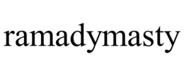 RAMADYMASTY trademark