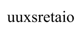 UUXSRETAIO trademark