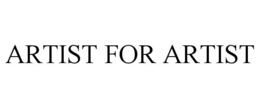 ARTIST FOR ARTIST trademark
