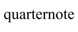 QUARTERNOTE trademark