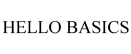 HELLO BASICS trademark