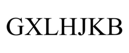 GXLHJKB trademark