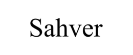 SAHVER trademark