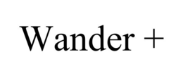 WANDER + trademark