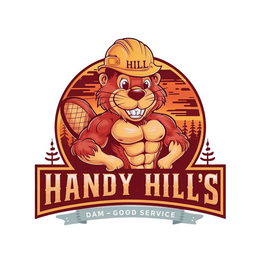 HILL HANDY HILL'S DAM-GOOD SERVICE trademark