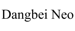 DANGBEI NEO trademark
