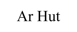 AR HUT trademark