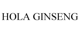 HOLA GINSENG trademark