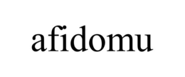 AFIDOMU trademark
