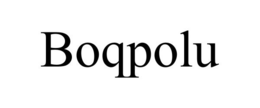 BOQPOLU trademark