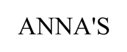 ANNA'S trademark
