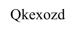 QKEXOZD trademark