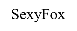 SEXYFOX trademark