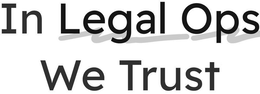 IN LEGAL OPS WE TRUST trademark
