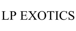 LP EXOTICS trademark