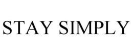 STAY SIMPLY trademark