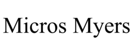 MICROS MYERS trademark