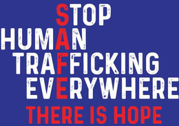STOP HUMAN TRAFFICKING EVERYWHERE THERE IS HOPE trademark