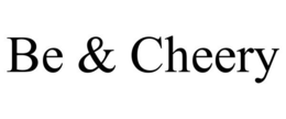BE & CHEERY trademark