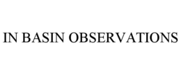 IN BASIN OBSERVATIONS trademark