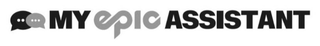 MY EPIC ASSISTANT trademark