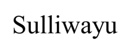 SULLIWAYU trademark