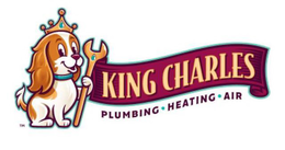 KING CHARLES PLUMBING  HEATING  AIR trademark