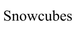 SNOWCUBES trademark