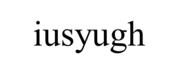 IUSYUGH trademark