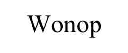 WONOP trademark