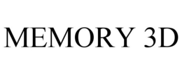 MEMORY 3D trademark