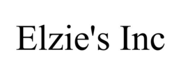 ELZIE'S INC trademark