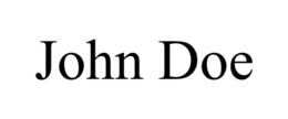 JOHN DOE trademark