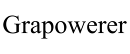 GRAPOWERER trademark