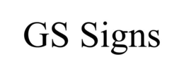 GS SIGNS trademark