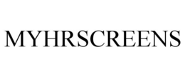 MYHRSCREENS trademark