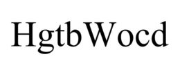 HGTBWOCD trademark
