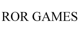 ROR GAMES trademark