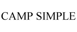 CAMP SIMPLE trademark