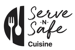 SERVE-N-SAFE CUISINE trademark