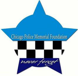 CHICAGO POLICE MEMORIAL FOUNDATION NEVER FORGET trademark