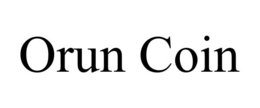 ORUN COIN trademark